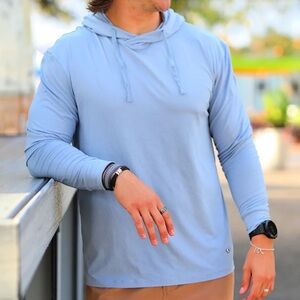 NWT Boys Burlebo Long Sleeve Performance Hoodie